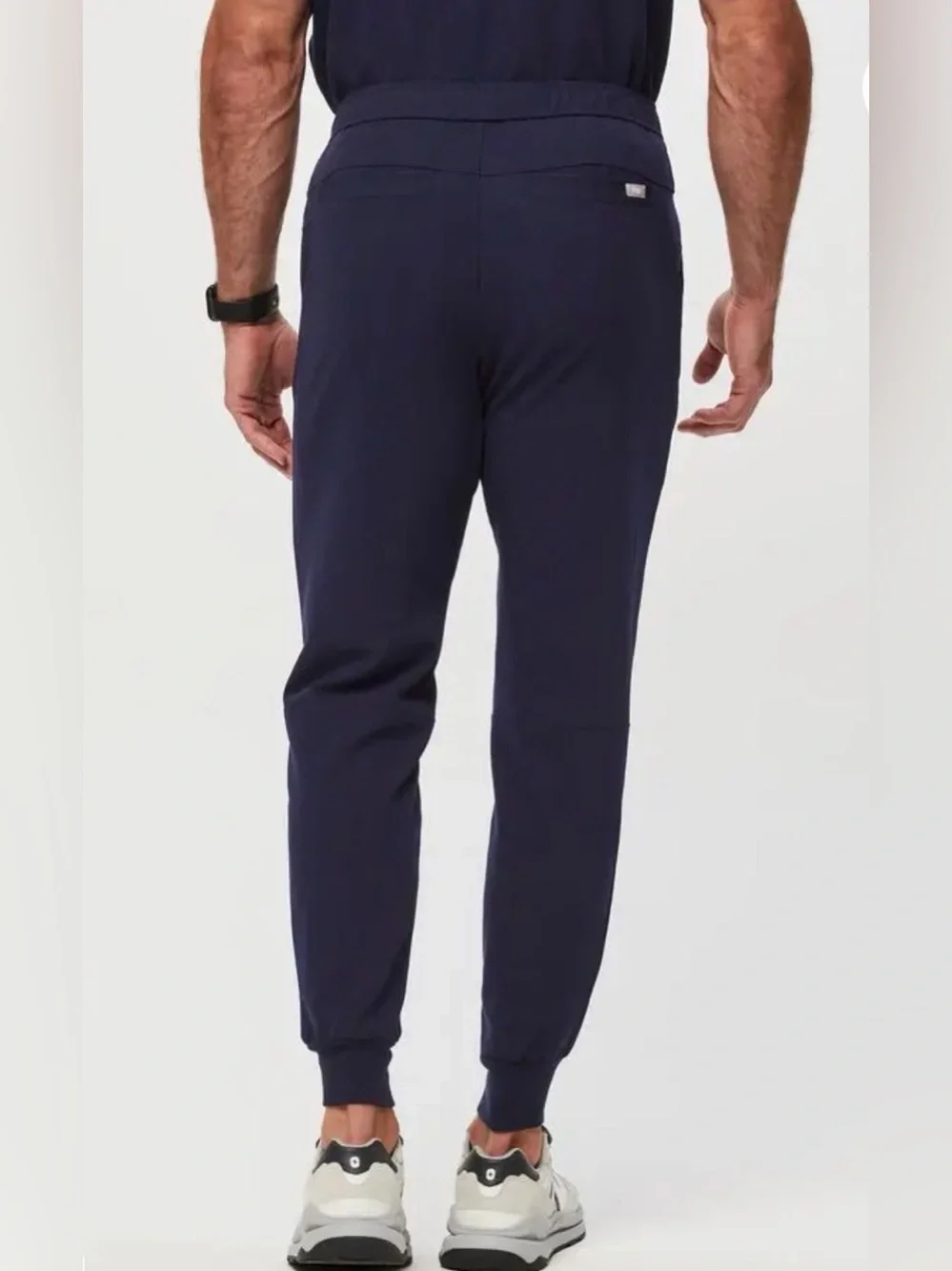 FIGS Men's Navy Blue Tansen Jogger Scrub Pants Size XS Short